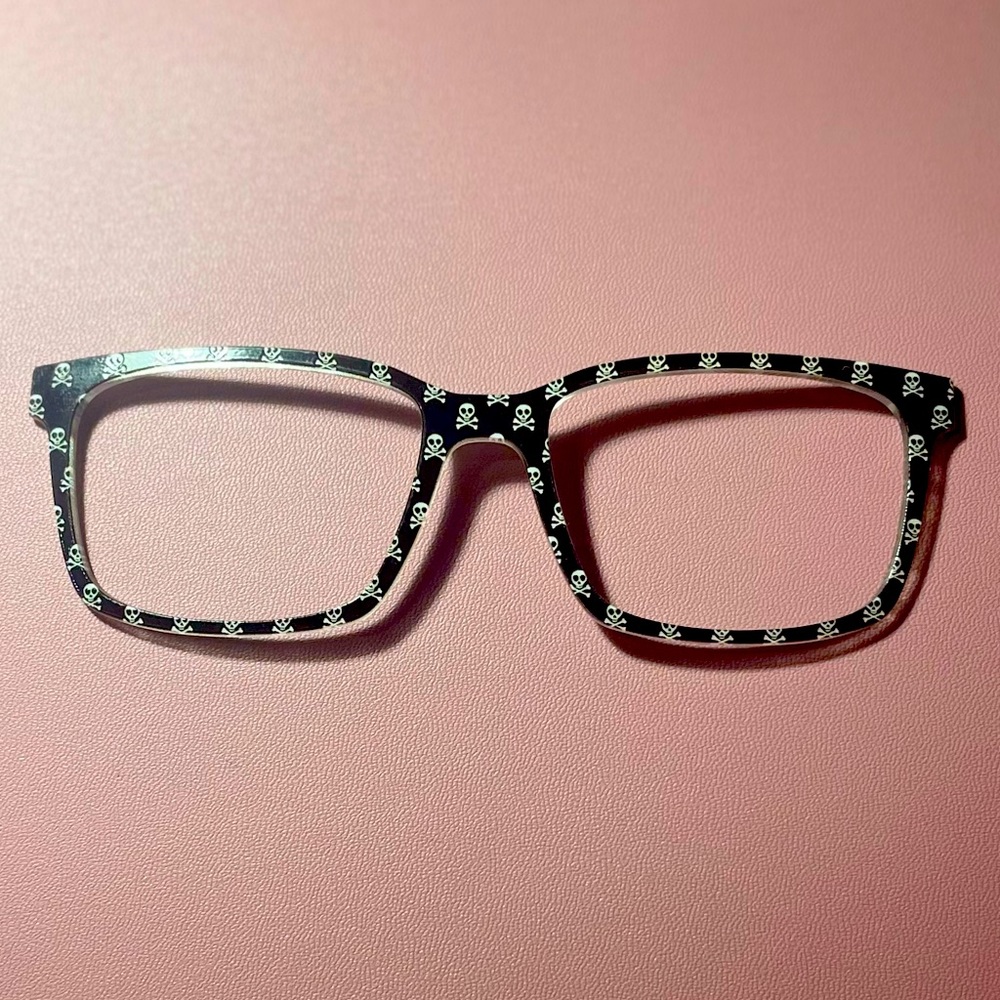 Pair Eyewear Kirby Top Frame Skull & Crossbones
